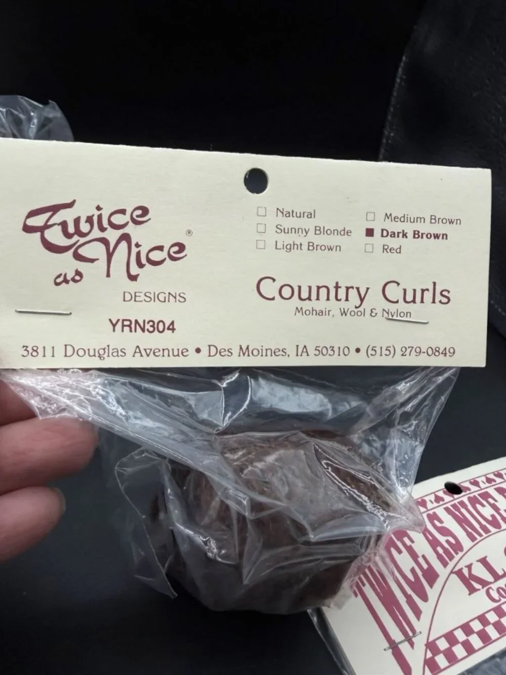 LOT 25+ Down Memory Lane & Twice as Nice Designs Mohair Wool Nylon Santa Hair
